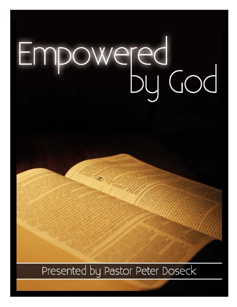 Empowered by God by Peter Doseck