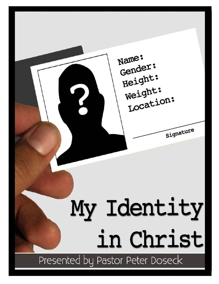 My Identity in Christ by Peter Doseck